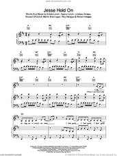 Cover icon of Jesse Hold On sheet music for voice, piano or guitar by BWitched, intermediate skill level