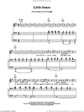 Cover icon of Little James sheet music for voice, piano or guitar by Oasis, intermediate skill level