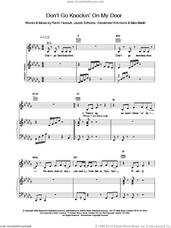 Cover icon of Don't Go Knockin' On My Door sheet music for voice, piano or guitar by Britney Spears, intermediate skill level