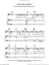 Cover icon of Where Are You Now sheet music for voice, piano or guitar by Britney Spears, intermediate skill level