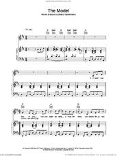 Cover icon of The Model sheet music for voice, piano or guitar, intermediate skill level