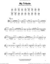 Cover icon of My Tribute sheet music for guitar solo (chords) by Andrae Crouch, easy guitar (chords)