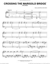 Cover icon of Crossing The Marigold Bridge (from Coco) sheet music for piano solo by Michael Giacchino, intermediate skill level
