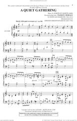 Cover icon of From Silence To Song sheet music for choir (SATB: soprano, alto, tenor, bass) by Joseph M. Martin and David Angerman, intermediate skill level