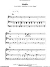 Cover icon of Ha Ha sheet music for voice, piano or guitar by All Saints, intermediate skill level