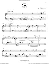 Cover icon of Nazo (Enigma) sheet music for piano solo by Phillip Keveren, intermediate skill level