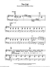 Cover icon of The Call sheet music for voice, piano or guitar by Backstreet Boys, intermediate skill level