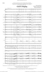 Cover icon of God Is Singing (COMPLETE) sheet music for orchestra/band (Orchestra) by Joseph M. Martin and Zephaniah 3:17, intermediate skill level