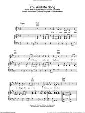 Cover icon of You And Me Song sheet music for voice, piano or guitar by The Wannadies, intermediate skill level