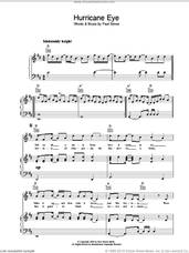 Cover icon of Hurricane Eye sheet music for voice, piano or guitar by Paul Simon, intermediate skill level