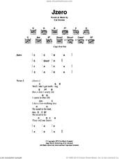 Cover icon of Jzero sheet music for guitar (chords) by Cat Stevens, intermediate skill level
