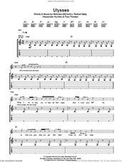 Cover icon of Ulysses sheet music for guitar (tablature) by Franz Ferdinand, Alexander Huntley, Nicholas McCarthy, Paul Thomson and Robert Hardy, intermediate skill level