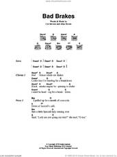 Cover icon of Bad Brakes sheet music for guitar (chords) by Cat Stevens and Alun Davies, intermediate skill level