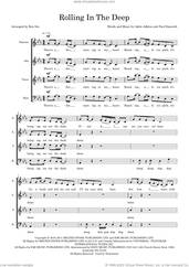 Cover icon of Rolling In The Deep (arr. Ben See) sheet music for choir (SSATBB) by Adele, Ben See, Adele Adkins and Paul Epworth, intermediate skill level
