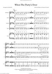 Cover icon of When The Party's Over (arr. Ed Aldcroft) (COMPLETE) sheet music for orchestra/band by Billie Eilish and Ed Aldcroft, intermediate skill level