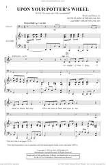 Cover icon of Upon Your Potter's Wheel sheet music for choir (SATB: soprano, alto, tenor, bass) by Ruth Elaine Schram and Bert Stratton, Bert Stratton and Ruth Elaine Schram, intermediate skill level