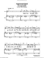 Cover icon of Ingenmansland sheet music for voice, piano or guitar by Jan Johansen, intermediate skill level