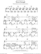 Cover icon of Never Enough sheet music for voice, piano or guitar by Del Amitri, intermediate skill level
