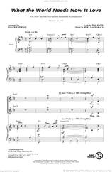 Cover icon of What The World Needs Now Is Love (arr. Roger Emerson) sheet music for choir (2-Part) by Bacharach & David, Roger Emerson, Burt Bacharach and Hal David, intermediate duet