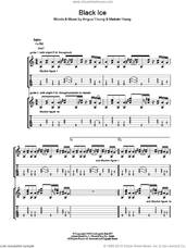 Cover icon of Black Ice sheet music for guitar (tablature) by AC/DC, Angus Young and Malcolm Young, intermediate skill level
