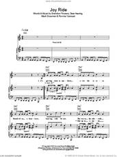 Cover icon of Joy Ride sheet music for voice, piano or guitar by The Killers, Brandon Flowers, Dave Keuning, Mark Stoermer and Ronnie Vannucci, intermediate skill level