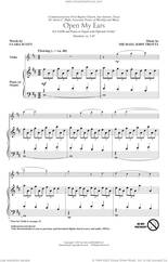 Cover icon of Open My Ears sheet music for choir (SATB: soprano, alto, tenor, bass) by Michael John Trotta and Clara Scott, intermediate skill level