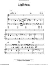 Cover icon of Into My Arms sheet music for voice, piano or guitar by Nick Cave, intermediate skill level