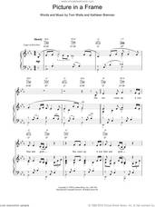 Cover icon of Picture in a Frame sheet music for voice, piano or guitar by Tom Waits, intermediate skill level