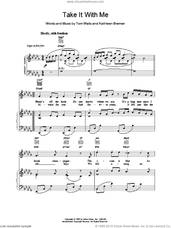 Cover icon of Take It With Me sheet music for voice, piano or guitar by Tom Waits, intermediate skill level