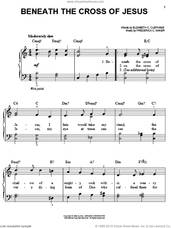 Cover icon of Beneath The Cross Of Jesus sheet music for piano solo by Elizabeth Cecilia Dou Clephane and Frederick Charles Maker, easy skill level