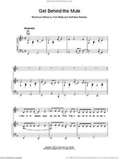 Cover icon of Get Behind the Mule sheet music for voice, piano or guitar by Tom Waits, intermediate skill level