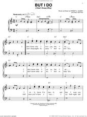 Cover icon of But I Do (I Don't Know Why) sheet music for piano solo by Clarence 