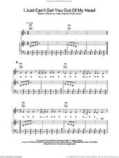 Cover icon of I Just Can't Get You Out Of My Head sheet music for voice, piano or guitar by Kylie Minogue, intermediate skill level