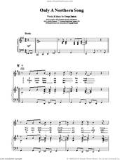 Cover icon of Only A Northern Song sheet music for voice, piano or guitar by The Beatles, intermediate skill level