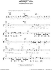 Cover icon of Waiting In Vain sheet music for voice and other instruments (fake book) by Bob Marley, intermediate skill level
