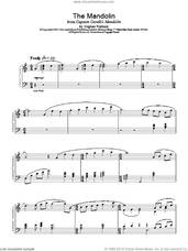 Cover icon of The Mandolin sheet music for piano solo by Stephen Warbeck, intermediate skill level