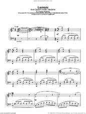 Cover icon of Lemoni sheet music for piano solo by Stephen Warbeck, intermediate skill level