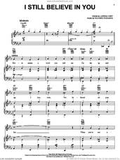 Cover icon of I Still Believe In You sheet music for voice, piano or guitar by Rodgers & Hart, Lorenz Hart and Richard Rodgers, intermediate skill level