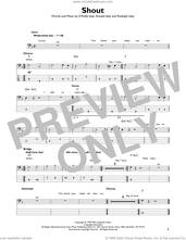 Cover icon of Shout sheet music for bass solo by The Isley Brothers, O Kelly Isley, Ronald Isley and Rudolph Isley, intermediate skill level