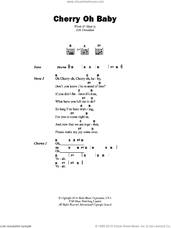 Cover icon of Cherry Oh Baby sheet music for guitar (chords) by Eric Donaldson, intermediate skill level