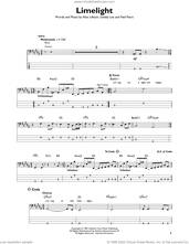 Cover icon of Limelight sheet music for bass solo by Rush, Alex Lifeson, Geddy Lee and Neil Peart, intermediate skill level