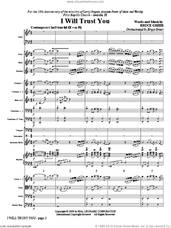 Cover icon of I Will Trust You (COMPLETE) sheet music for orchestra/band (Orchestra) by Bruce Greer, intermediate skill level