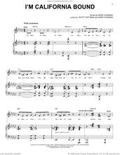 Cover icon of I'm California Bound (from Some Like It Hot) sheet music for voice, piano or guitar by Marc Shaiman & Scott Wittman, Marc Shaiman and Scott Wittman, intermediate skill level