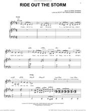 Cover icon of Ride Out The Storm (from Some Like It Hot) sheet music for voice, piano or guitar by Marc Shaiman & Scott Wittman, Marc Shaiman and Scott Wittman, intermediate skill level