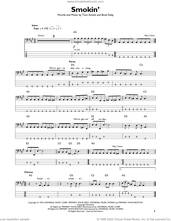 Cover icon of Smokin' sheet music for bass solo by Boston, Brad Delp and Tom Scholz, intermediate skill level