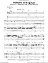 Cover icon of Welcome To The Jungle sheet music for bass solo by Guns N' Roses, Axl Rose, Duff McKagan, Slash and Steven Adler, intermediate skill level