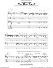 Cover icon of You Must Burn! sheet music for guitar (tablature) by Metallica, James Hetfield, Lars Ulrich and Robert Trujillo, intermediate skill level