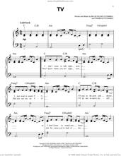 Cover icon of TV sheet music for piano solo by Billie Eilish, easy skill level