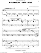 Cover icon of Southwestern Skies sheet music for piano solo by Eugenie Rocherolle, intermediate skill level