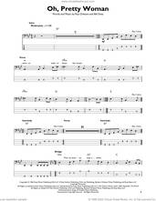 Cover icon of Oh, Pretty Woman sheet music for bass solo by Roy Orbison, Edward Van Halen and Bill Dees, intermediate skill level